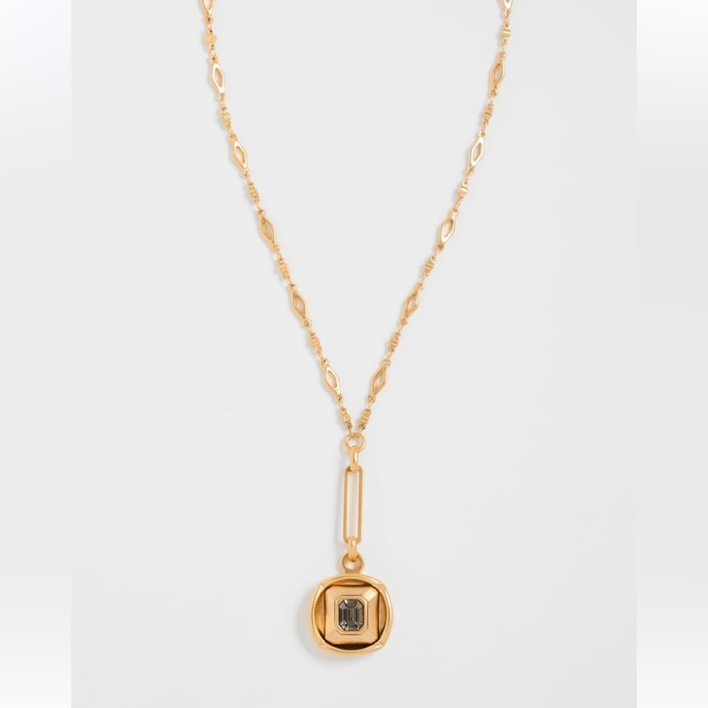 Brinker + Eliza Up the Ante Gold Pendant Necklace